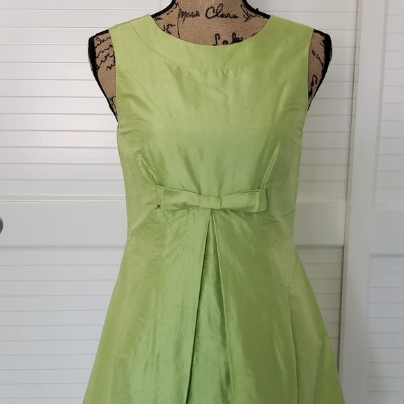 ASAP Saks Fifth Avenue Silk A-Liine Dress - Picture 1 of 5